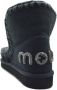 MOU Vachtlaarzen Dames Eskimo 18 Glitter Logo Maat: 39 Materiaal: Suède Kleur: Zwart - Thumbnail 12