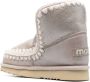 MOU Vachtlaarzen Dames Eskimo 18 Bounce Maat: 39 Materiaal: Suède Kleur: Zilver - Thumbnail 10