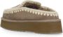 Mou Grijze Shearling Laarzen met Wolstiksels Gray Dames - Thumbnail 4
