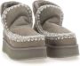 Mou Eskimo Platform Enkellaars IJzer Grijs Gray Dames - Thumbnail 2