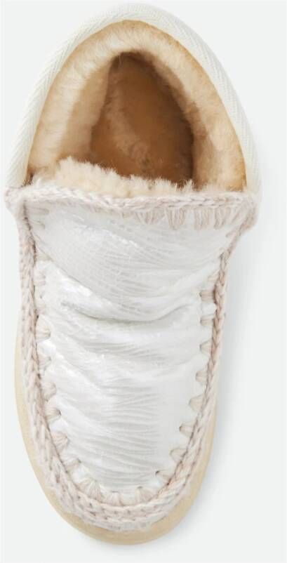 Mou Handgemaakte Eskimo 18 Witte Laarzen White Dames