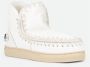 Mou Tronchetti Eskimo Sneaker With Rhinestone Big Letter Logo - Thumbnail 7