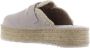 MOU Instappers Dames Jute Clog Plain Sue Maat: 36 Materiaal: Suède Kleur: Beige - Thumbnail 9