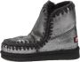 Mou Grijze Gehaakte Schapenvachtlaarzen Gray Dames - Thumbnail 11