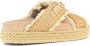 MOU Slippers Dames Criss-cross Maat: 39 Materiaal: Raffia Kleur: Beige - Thumbnail 6