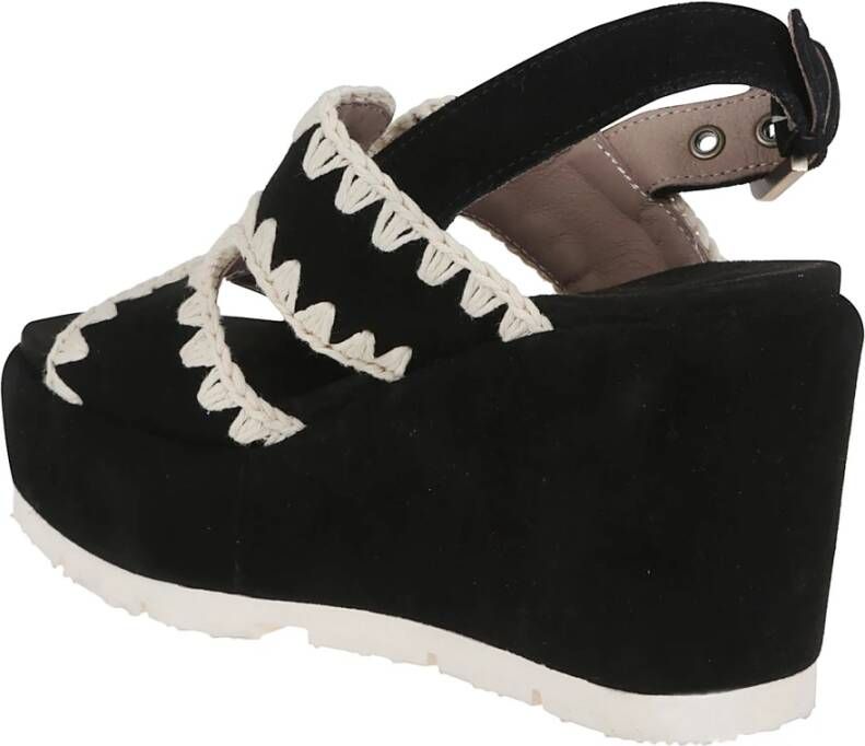 Mou Leren sandalen