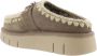 MOU Instappers Dames Bounce Clog Maat: 41 Materiaal: Suède Kleur: Beige - Thumbnail 11