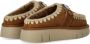 MOU Instappers Dames Bounce Clog Maat: 41 Materiaal: Suède Kleur: Cognac - Thumbnail 9