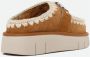 MOU Instappers Dames Bounce Clog Maat: 39 Materiaal: Suède Kleur: Cognac - Thumbnail 7