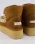 MOU Vachtlaarzen Dames Mini Eskimo Platform Boot Maat: 40 Materiaal: Suède Kleur: Cognac - Thumbnail 10