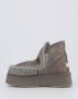 Mou Eskimo Platform Enkellaars IJzer Grijs Gray Dames - Thumbnail 10