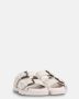Mou Monochromatische Sandaal met Gehaakte Details Beige Dames - Thumbnail 2
