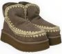 Mou Grijze Eskimo Platform Laars Gray Dames - Thumbnail 8