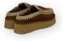 MOU Instappers Dames Clog Eskimo Platform Maat: 40 Materiaal: Suède Kleur: Cognac - Thumbnail 10