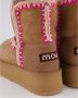 Mou Bruine Enkellaarzen voor vrouwen Brown Dames - Thumbnail 6