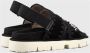 Mou Platte sandalen Zwart Dames - Thumbnail 2