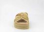 Mou Raffia Criss Cross Sandalen - Thumbnail 2