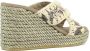 Mou Rope Wedge Sandaal Multicolor Dames - Thumbnail 5