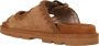 Mou Bruine Leren Sandalen met Verstelbare Banden Brown Dames - Thumbnail 33