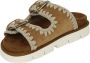 MOU Slippers Dames New Bio Maat: 37 Materiaal: Suède Kleur: Cognac - Thumbnail 15