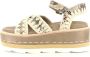 Mou Bruine Casual Damessandalen Multicolor Dames - Thumbnail 8