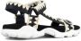 Mou Dames Casual Textiel Sandalen Black Dames - Thumbnail 3