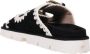 MOU Zwart New Bio Slippers Zwart Mu.sw461005a - Thumbnail 3