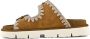 MOU Slippers Dames New Bio Maat: 37 Materiaal: Suède Kleur: Cognac - Thumbnail 11