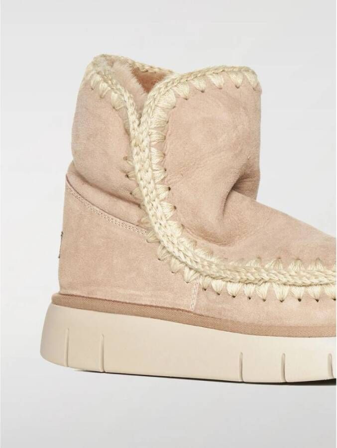 Mou Shearling Enkellaarsjes