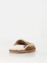 Mou Shearling Muile Slippers met Gehaakt Detail - Thumbnail 2