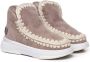 MOU Vachtlaarzen Dames Eskimo Jogger Glitter Logo Maat: 36 Materiaal: Suède Kleur: Bruin - Thumbnail 13
