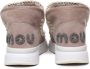 MOU Vachtlaarzen Dames Eskimo Jogger Glitter Logo Maat: 36 Materiaal: Suède Kleur: Bruin - Thumbnail 14