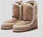MOU Vachtlaarzen Dames Eskimo Boot Maat: 36 Materiaal: Suède Kleur: Bruin - Thumbnail 10