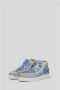 Mou Zomer Eskimo Bedrukte Paillet Sneaker Blue Dames - Thumbnail 2