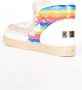 Mou Regenboog Witte Leren Sneakers - Thumbnail 3