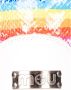 Mou Regenboog Witte Leren Sneakers - Thumbnail 4