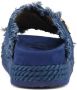 Mou Denim sandaal met kruissteek Blue Dames - Thumbnail 13