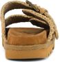 Mou Bruine Leren Sandalen met Verstelbare Banden Brown Dames - Thumbnail 24