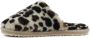 Mou Stijlvolle Leren Pantoffels Beige Dames - Thumbnail 4
