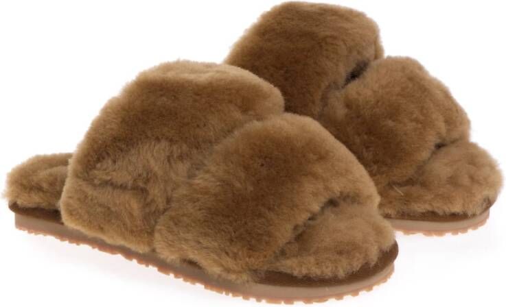 Mou Slippers Brown Dames