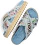 MOU Slippers Slides Dames MU.SW451006K Jeans blauw - Thumbnail 11