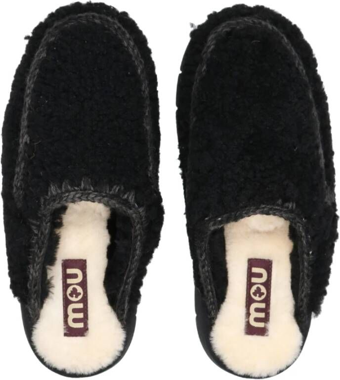 Mou Slippers Zwart Dames