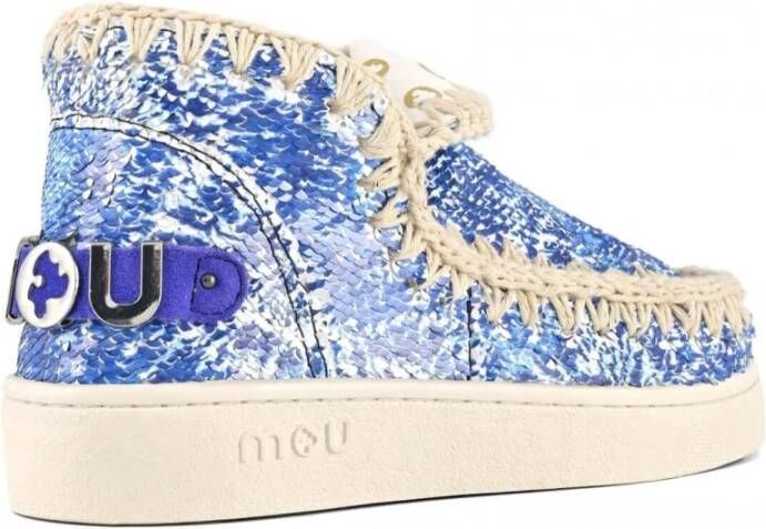 Mou Sneakers Blauw Dames