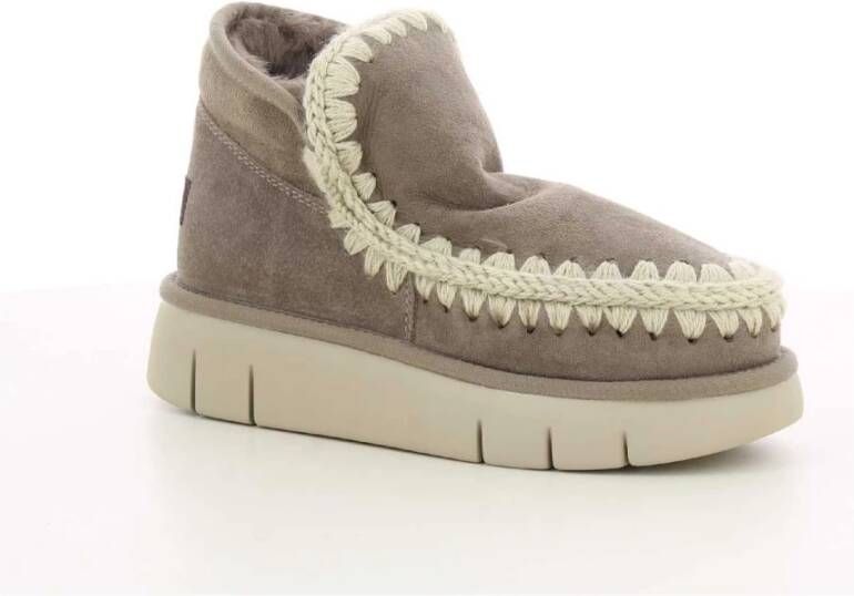 Mou Taupe Eskimo Bounce Damesschoenen Beige Dames