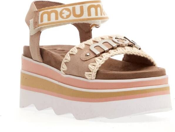 Mou Wedges Beige Dames