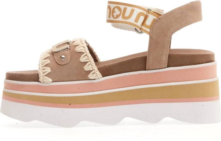 Mou Wedges Beige Dames