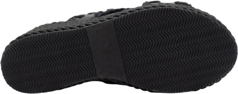 Mou Wig sandalen voor vrouwen Stof Touw