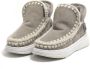 MOU Vachtlaarzen Dames Eskimo Jogger Glitter Logo Maat: 36 Materiaal: Suède Kleur: Bruin - Thumbnail 6