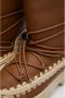 Mou Eskimo Snow Boot Haakdetails Brown Dames - Thumbnail 3