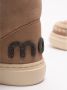 MOU Vachtlaarzen Dames Eskimo Sneaker Bold Glitter Logo Maat: 37 Materiaal: Suède Kleur: Cognac - Thumbnail 13